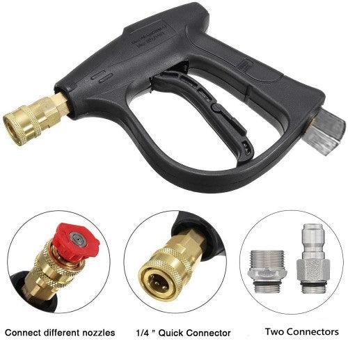 MATCC Adjustable Foam Cannon Sprayer Set with Snow Foam Lance, 5 Spray Nozzles, 3/8 MATCC Adjustable Foam Cannon Sprayer Set with Snow Foam Lance, 5 Spray Nozzles, 3/8